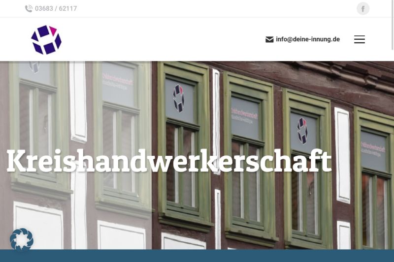Website Kreishandwerkerschaft
