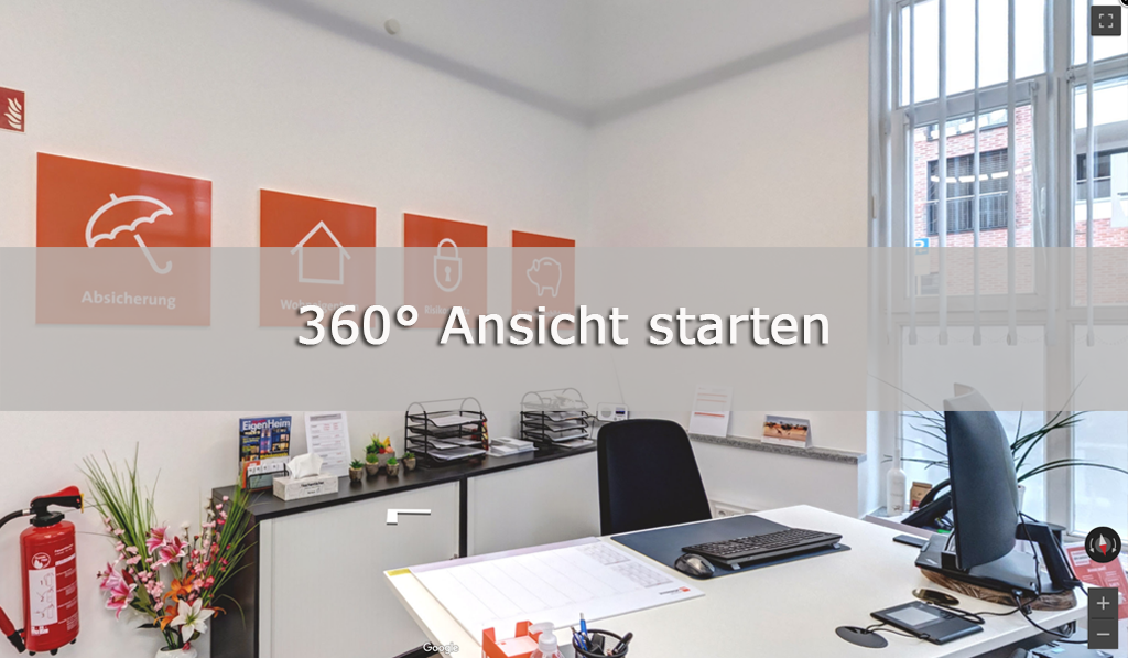 Getränkemarkt 360 Grad Ansicht starten